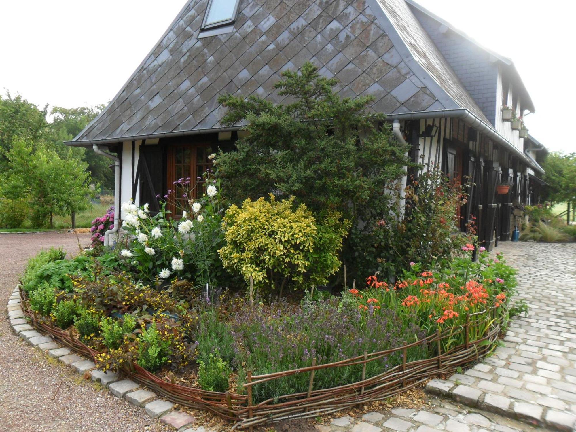 La Roulotte du Verger Barneville-sur-Seine Extérieur photo