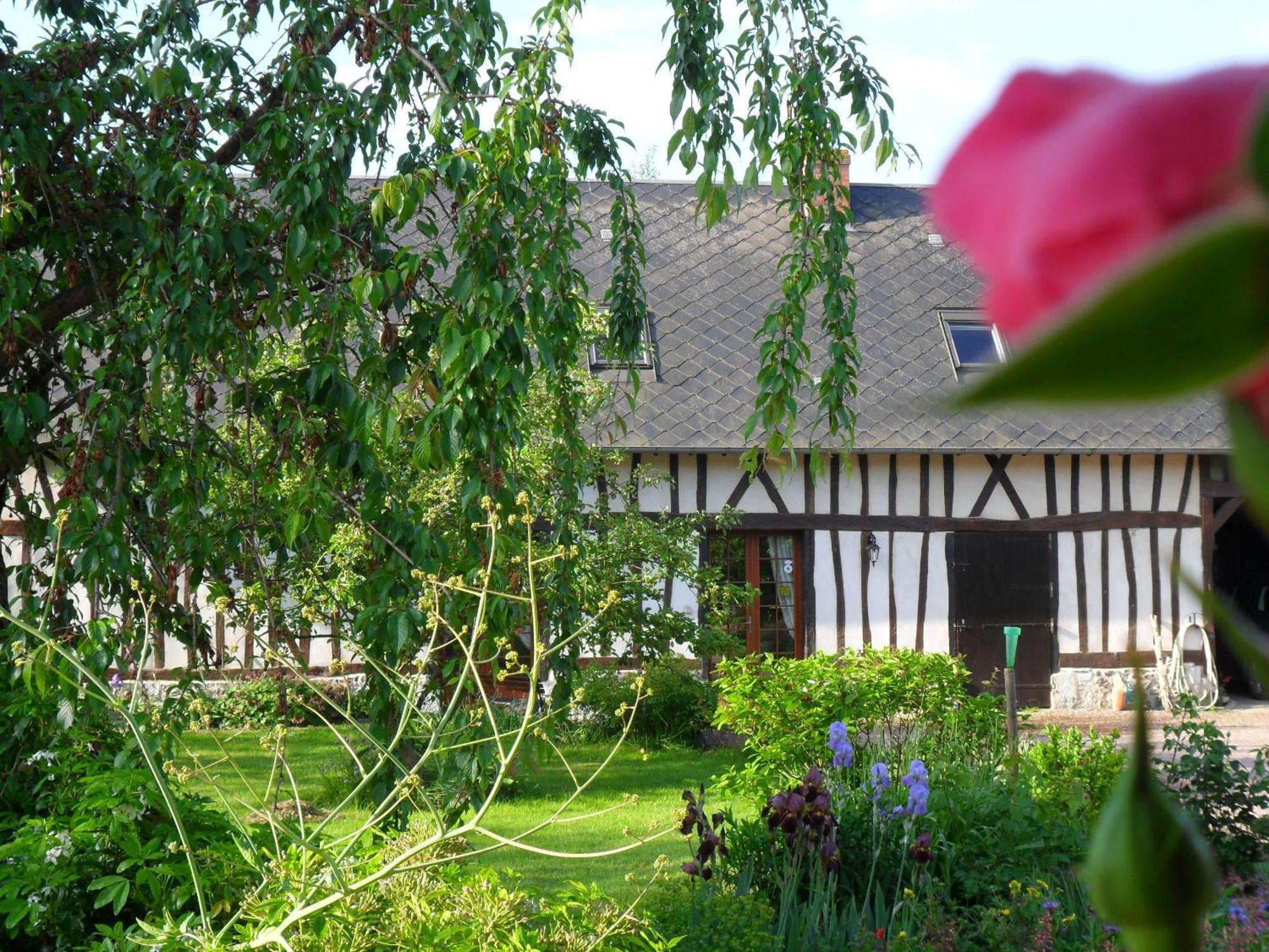 La Roulotte du Verger Barneville-sur-Seine Extérieur photo
