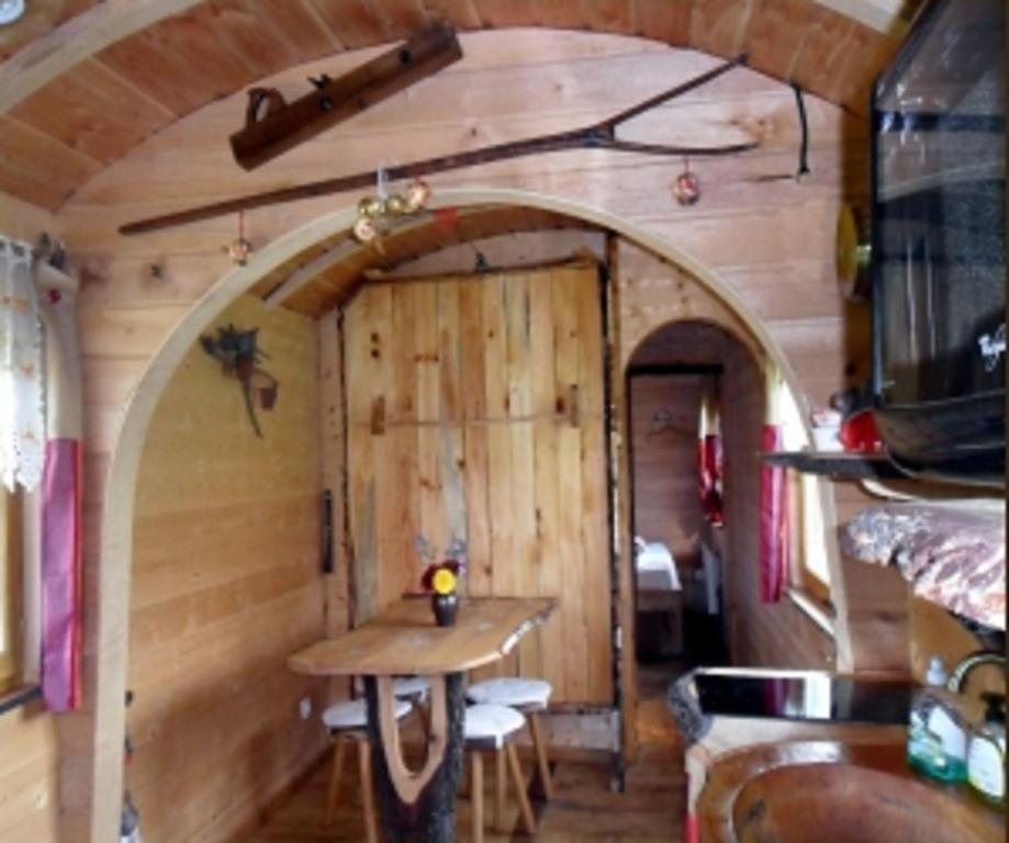 La Roulotte du Verger Barneville-sur-Seine Chambre photo