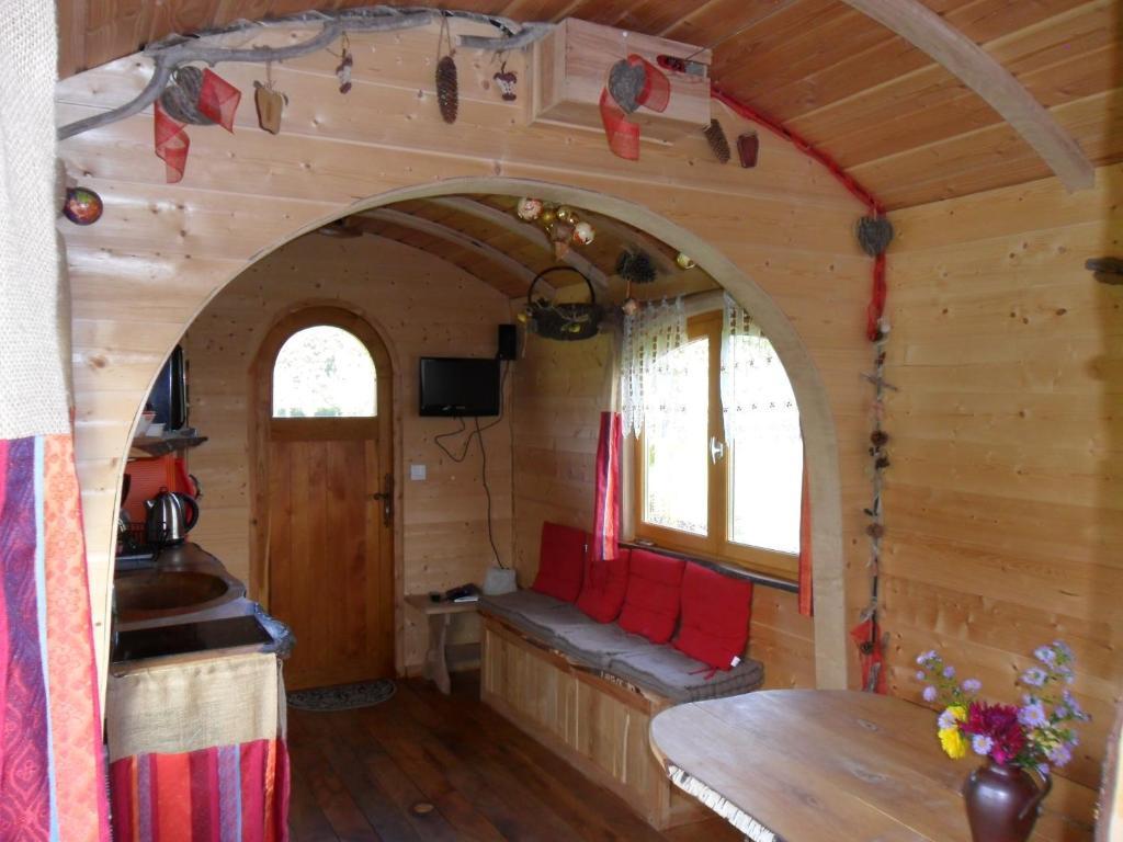 La Roulotte du Verger Barneville-sur-Seine Extérieur photo